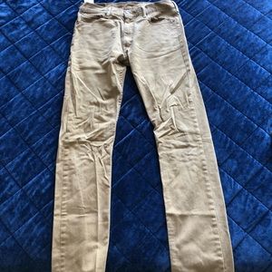 Khaki Levi Jeans